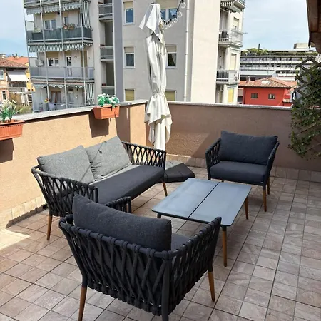 דירה The Rooftop - Terrace With View On Citta Alta *